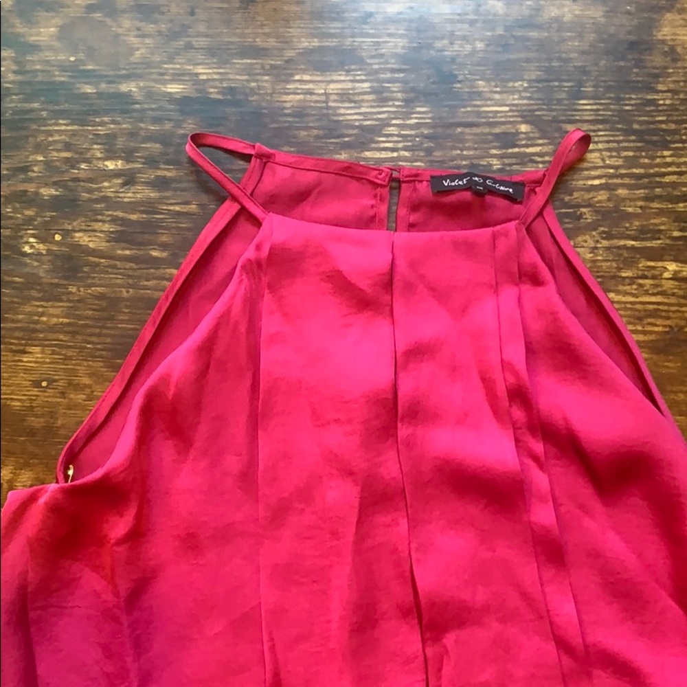 Beautiful Silky Pink Blouse